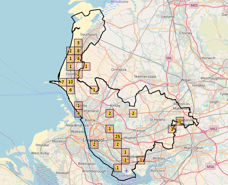 Sloe Shieldbug distribution